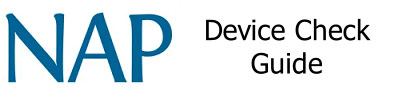 NAPLAN Device Check Guide
