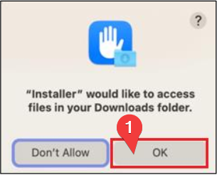 Windows User Account Control Screen