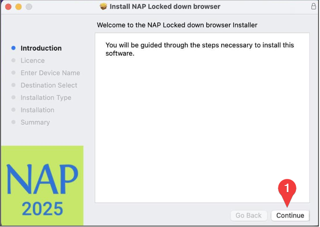 NAPLAN Install Screen