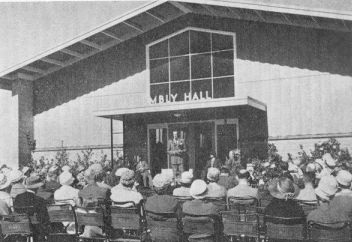 Opening of the Coulthard Memorial Hall